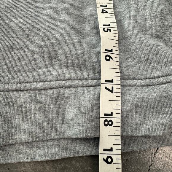 Vintage Y2K Pendleton Zip Up Hoodie Longsleeve Grey Logo Youth Kids 9/10 - Picture 5 of 5